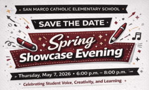 Save the Date – May 7th – San Marco Showcase!